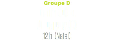 Groupe D
Italie (0) c. Uruguay (1)
12 h (Natal)